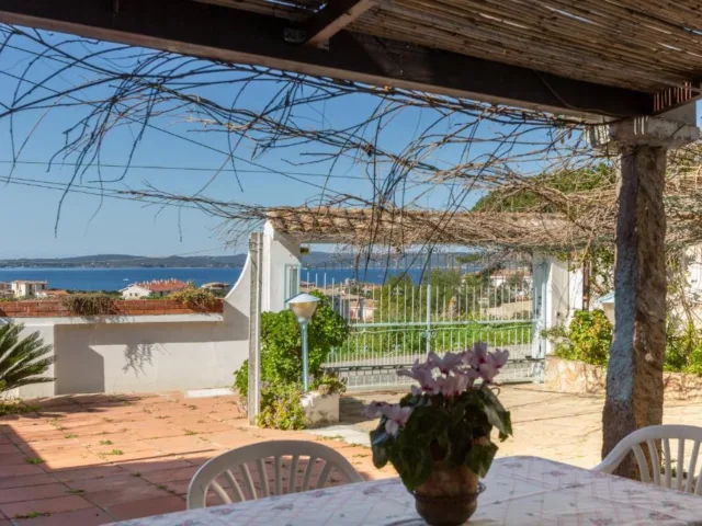 Il tramonto visto da casa