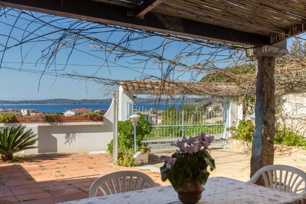 Il tramonto visto da casa