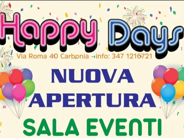 Happy Days Sala Eventi