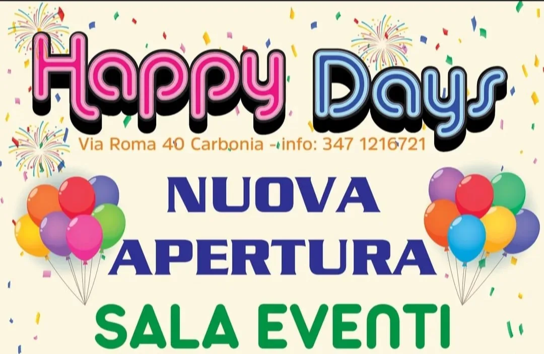 Happy Days Sala Eventi