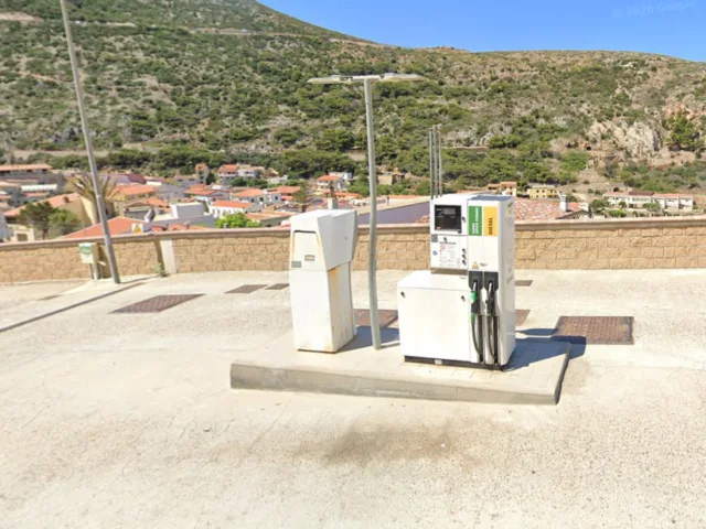 Benzinaio carburante gasolio