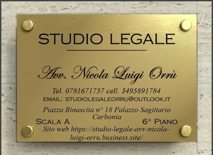 Avv. Nicola Luigi Orrù