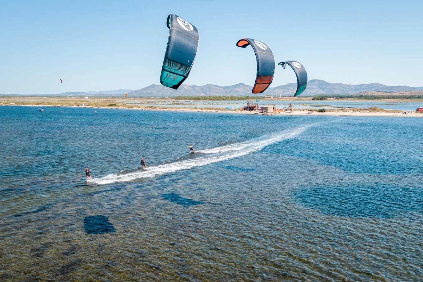 Kitesurf school sardinia
