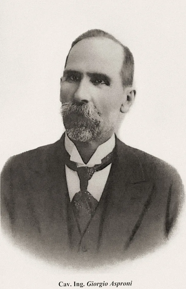 Ritratto storico a mezzo busto dell’ingegnere Giorgio Asproni